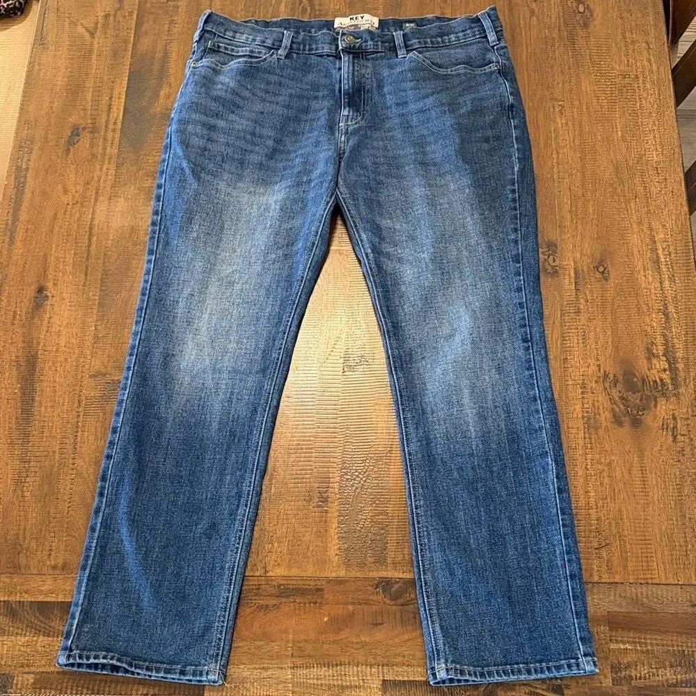 KEY Aristocrat McKey Straight Fit Boot Cut Jeans